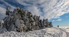 Winterpaziergang auf der Wasserkuppe