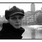 Winterportrait an der Limmat