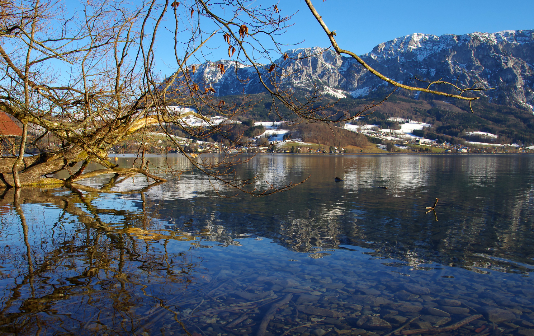 Winterruhe am Attersee