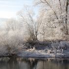 winterruhe am fluß