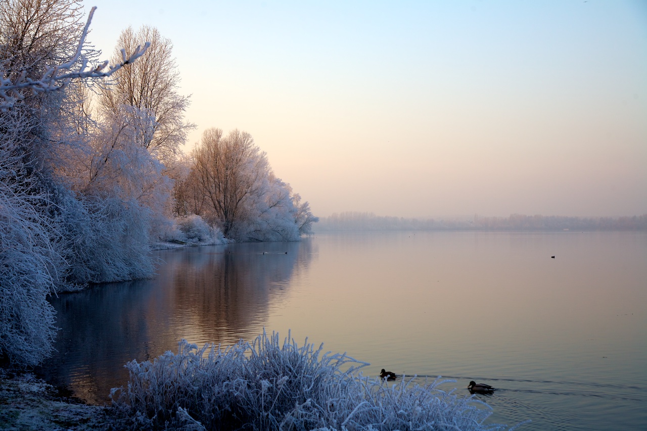 Winterruhe am See