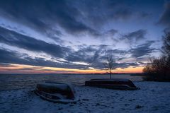 Winterruhe am See