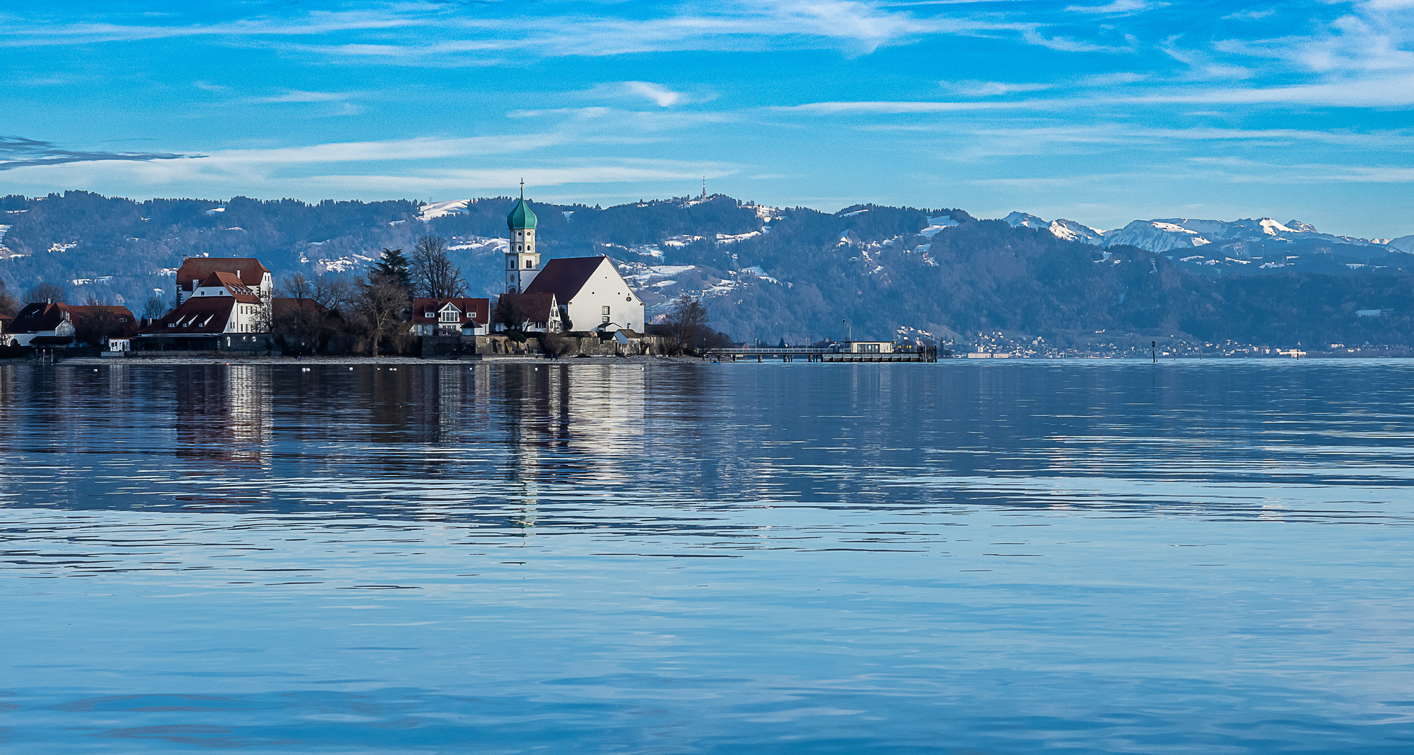 Winterruhe am See