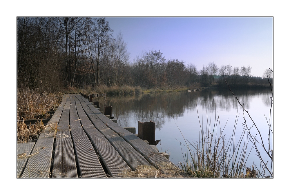 Winterruhe am See