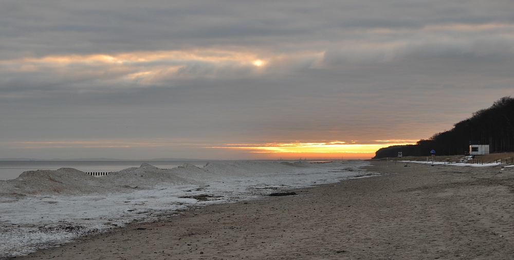 Winterruhe am Strand