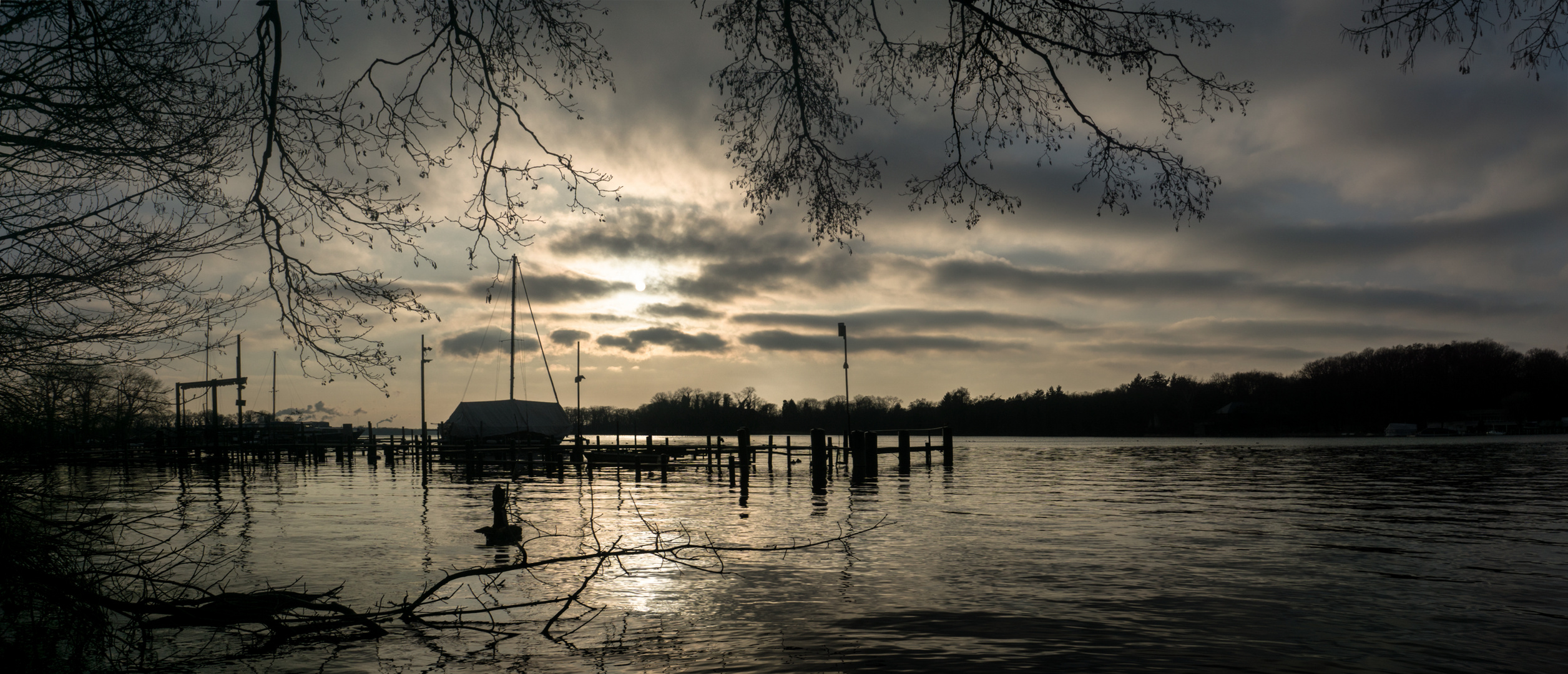 Winterruhe am Tegeler See