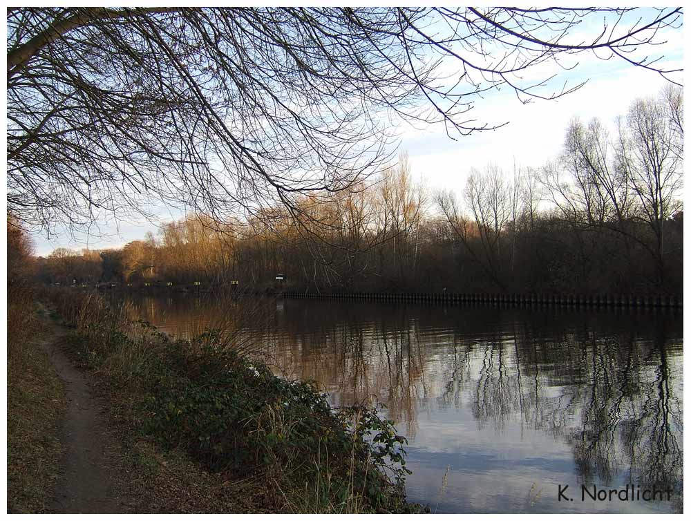 Winterruhe am Teltowkanal