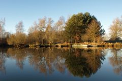 Winterruhe an der Spree bei Lübben