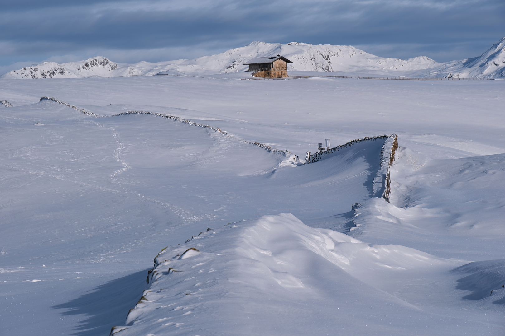 Winterruhe auf der Villanderer Alm