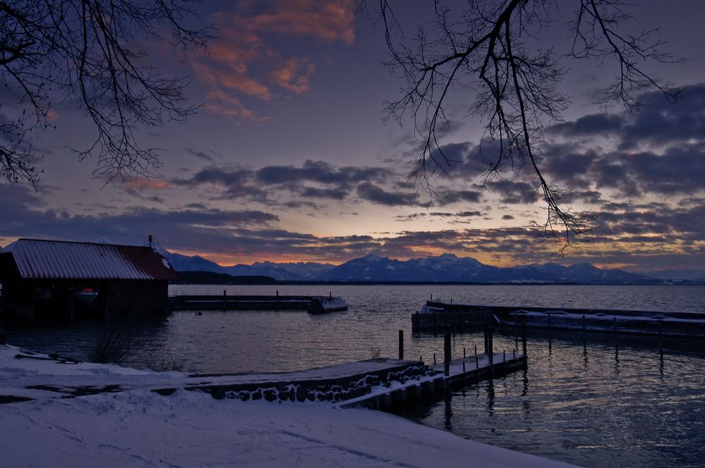 Winterruhe im Hafen