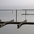 Winterruhe im Hafen von Langeoog