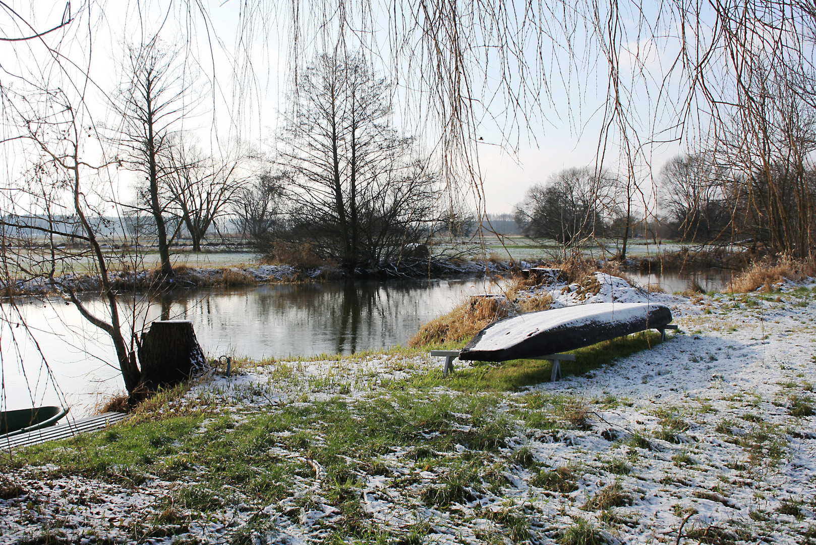 Winterruhe im Spreewald