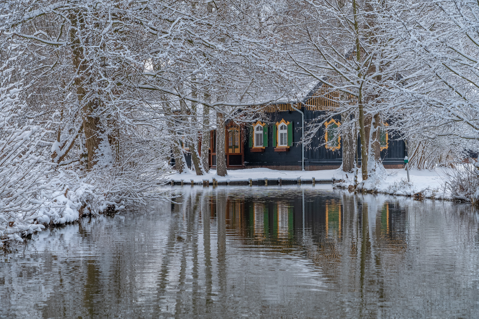 Winterruhe im Spreewald 