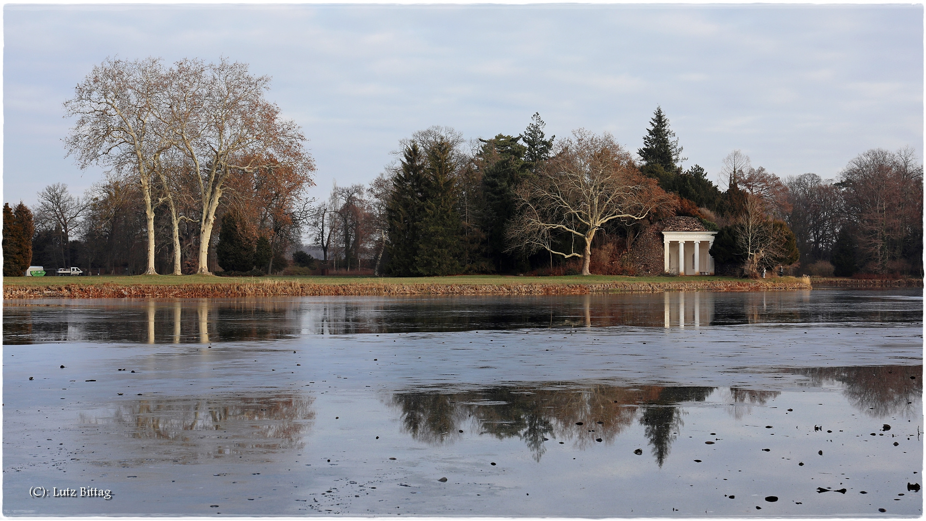 Winterruhe im Wörlitzer Park