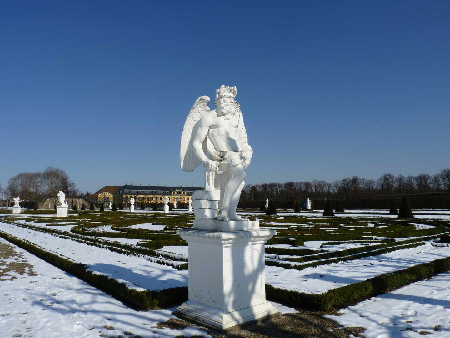 Winterruhe in Herrenhausen