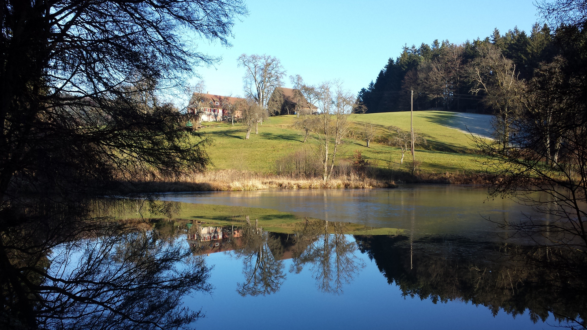 Winterruhe ohne Schnee