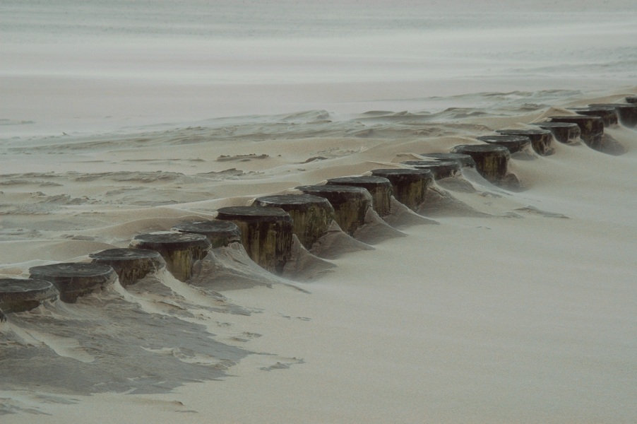 Wintersand in Norderney