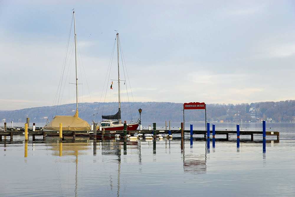 Winterschlaf am Forsthaus am See