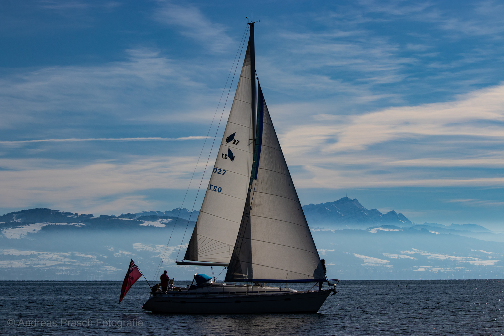 Wintersegeln am Valentinstag