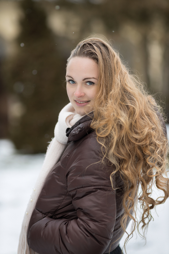 Wintershooting mit Claudia in Salzburg