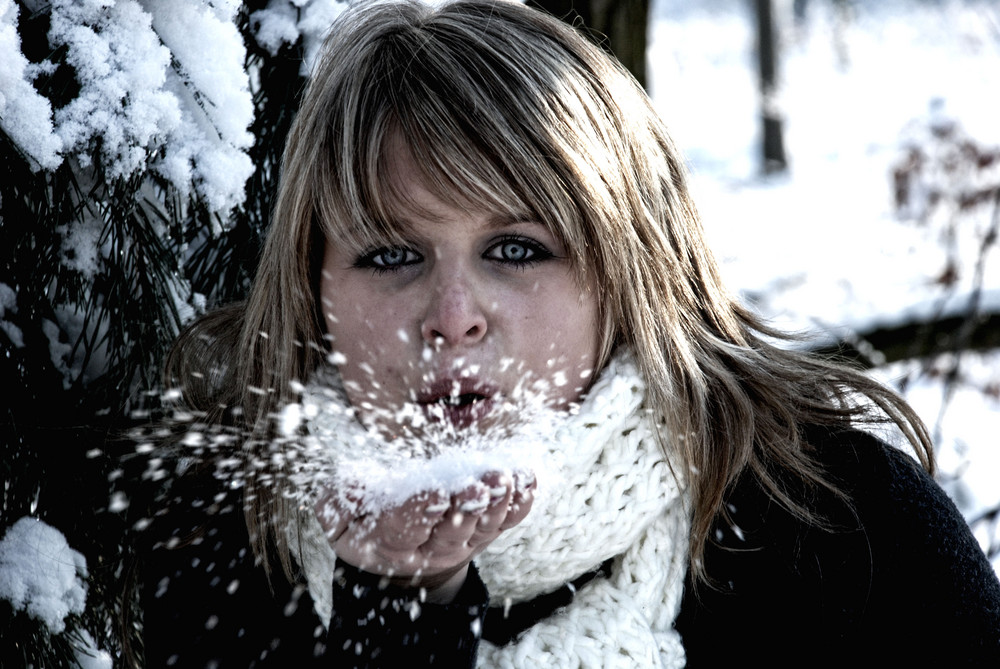 Wintershooting mit Hanne