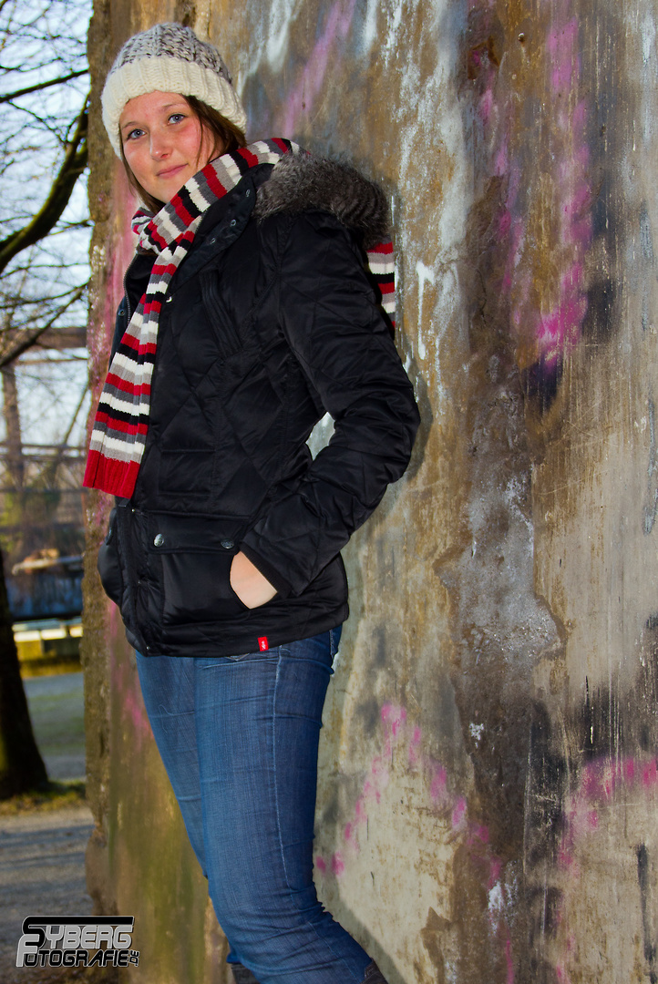 Wintershooting mit Kerstin