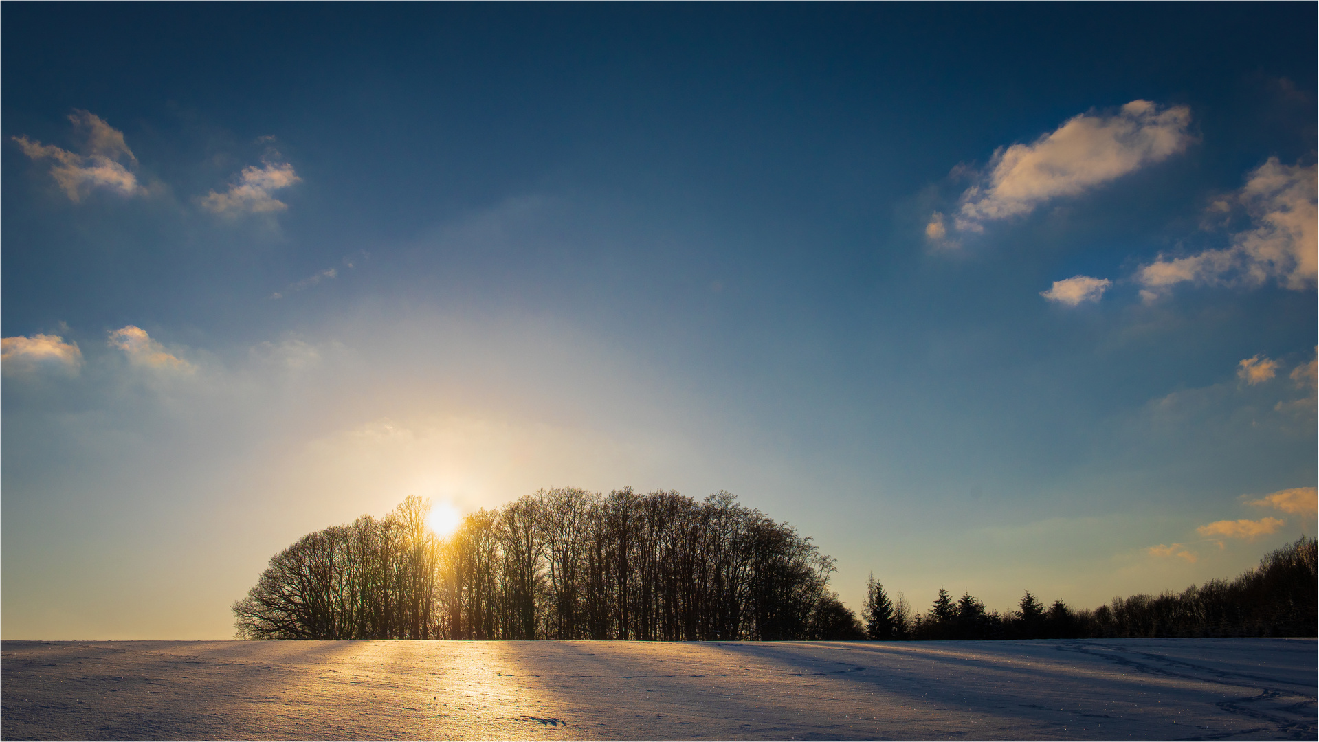 Wintersonne