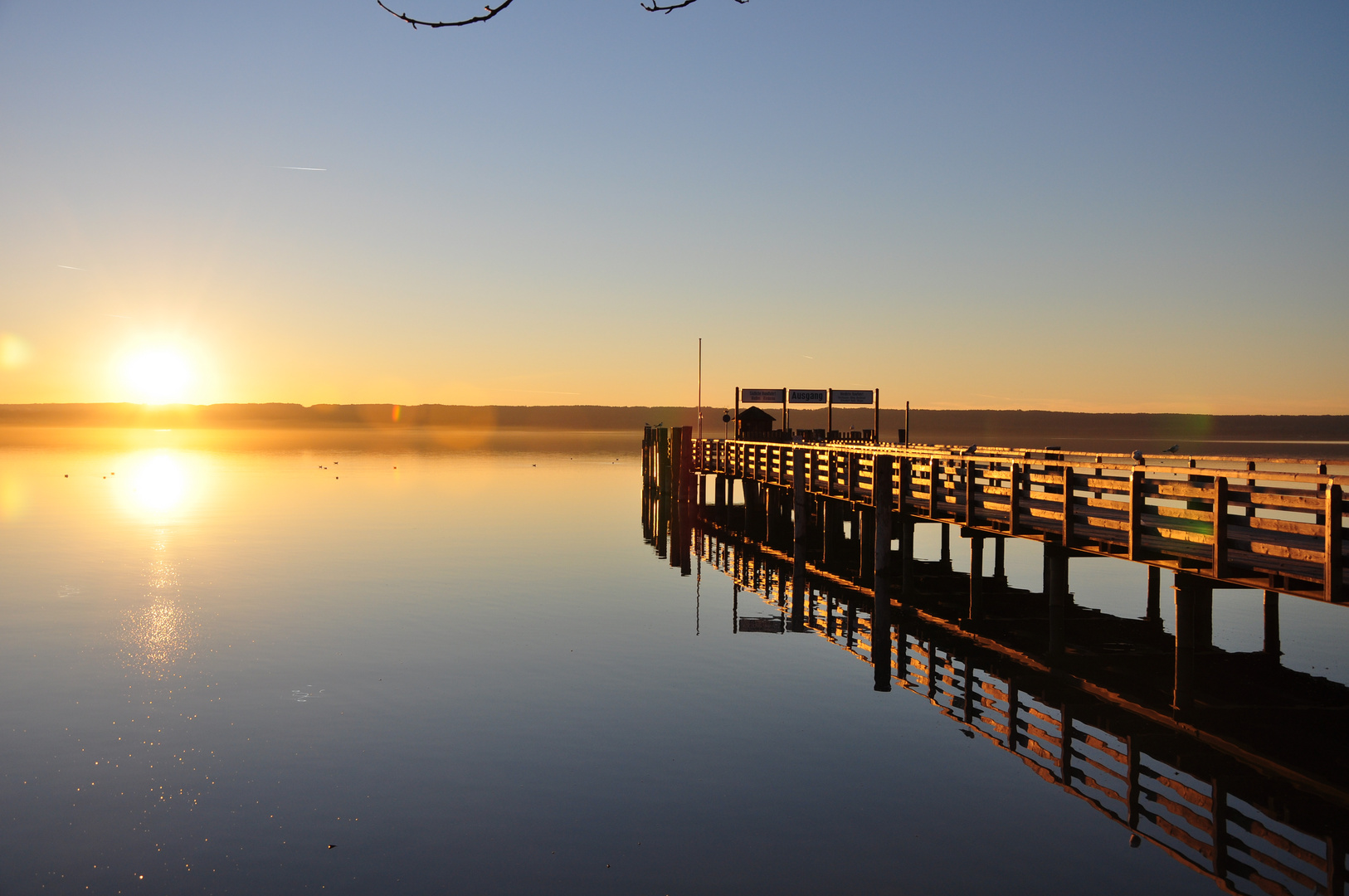 Wintersonne am Ammersee 2