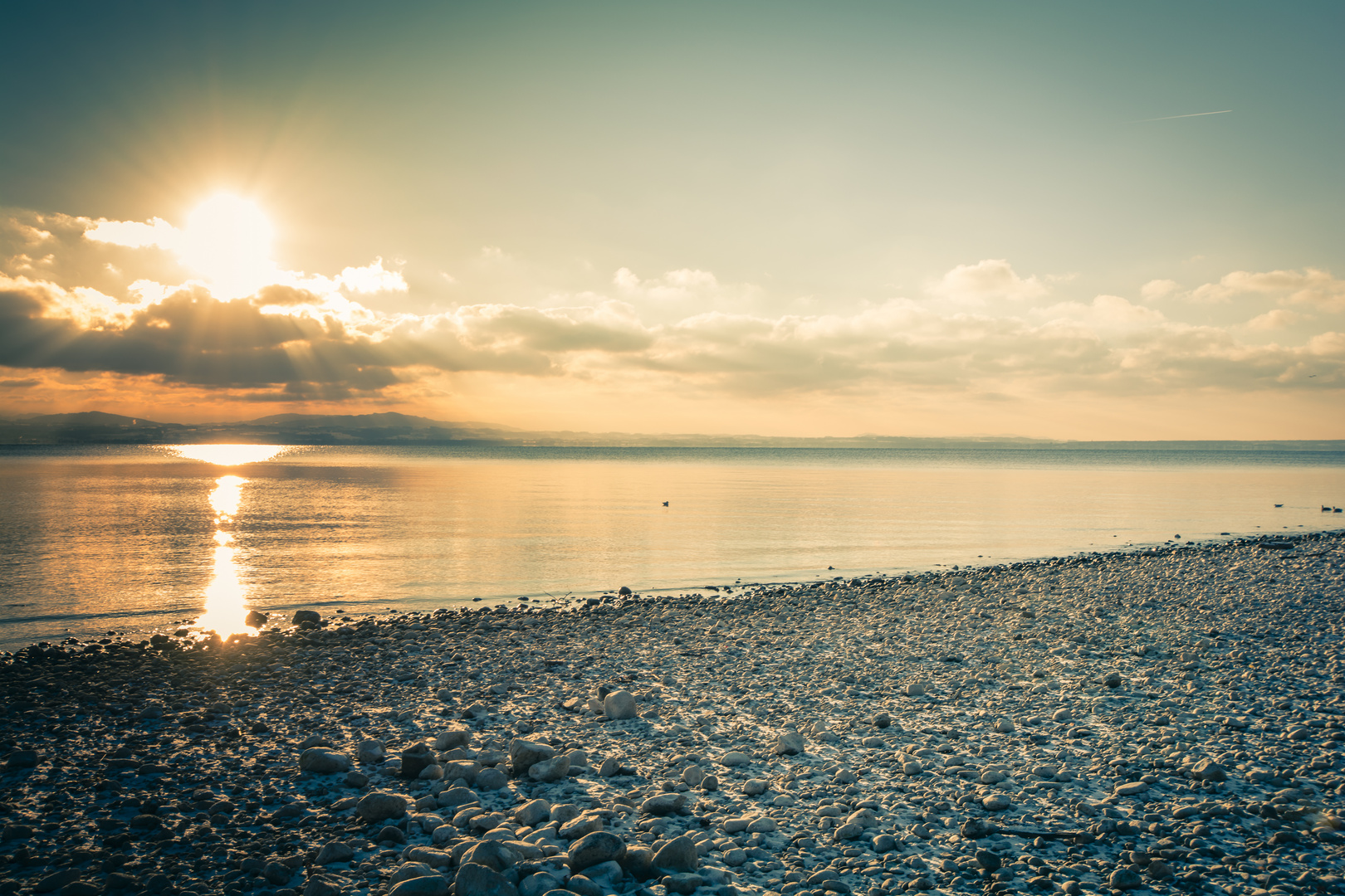 Wintersonne am Bodensee