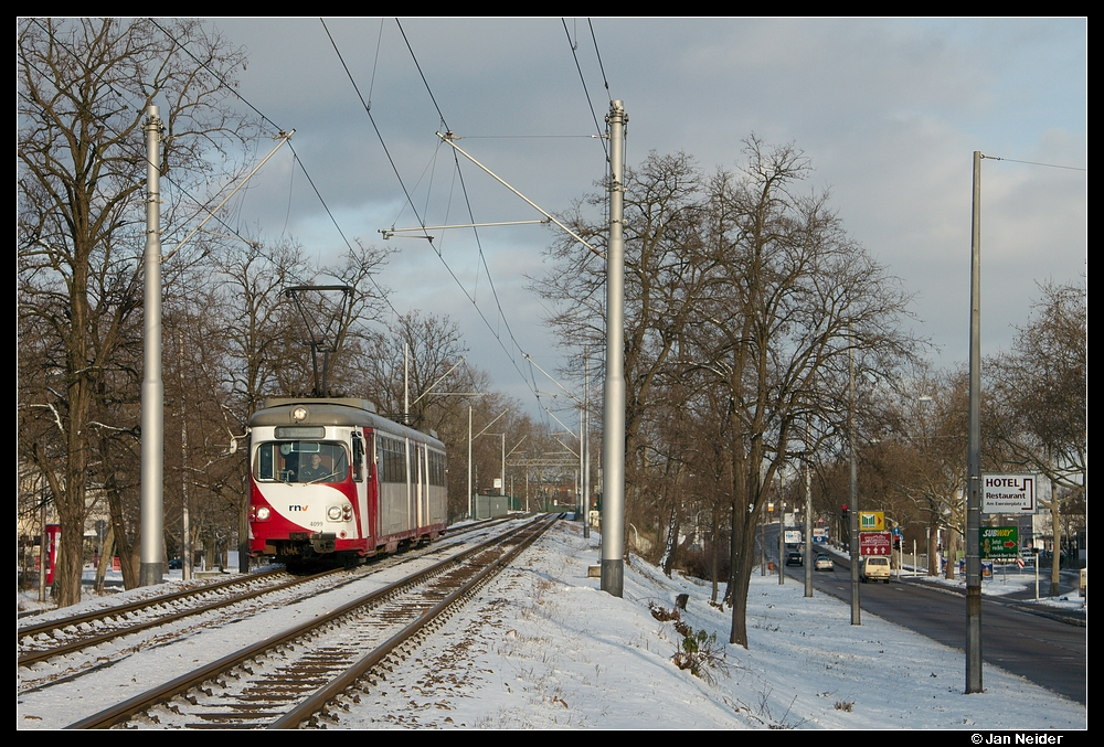 Wintersonne am Exerzierplatz