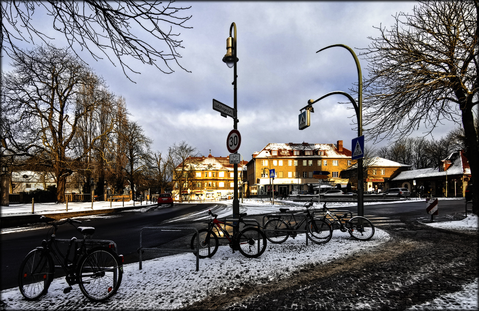 Wintersonne am Ludolfinger