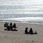 Wintersonne am Strand