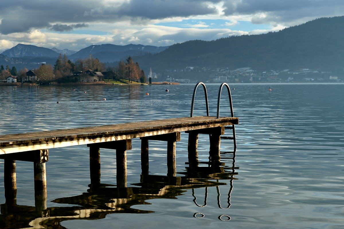 Wintersonne am Wörthersee