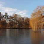 Wintersonne auf dem Eis