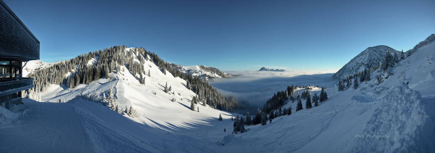 Wintersonne auf dem Taubenstein