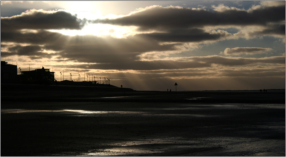 wintersonne auf norderney