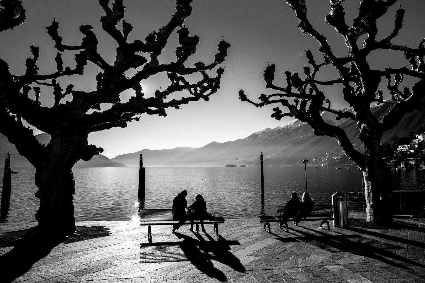 Wintersonne in Ascona