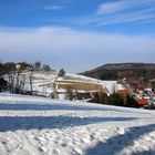 Wintersonne in Hain im Zittauer Gebirge