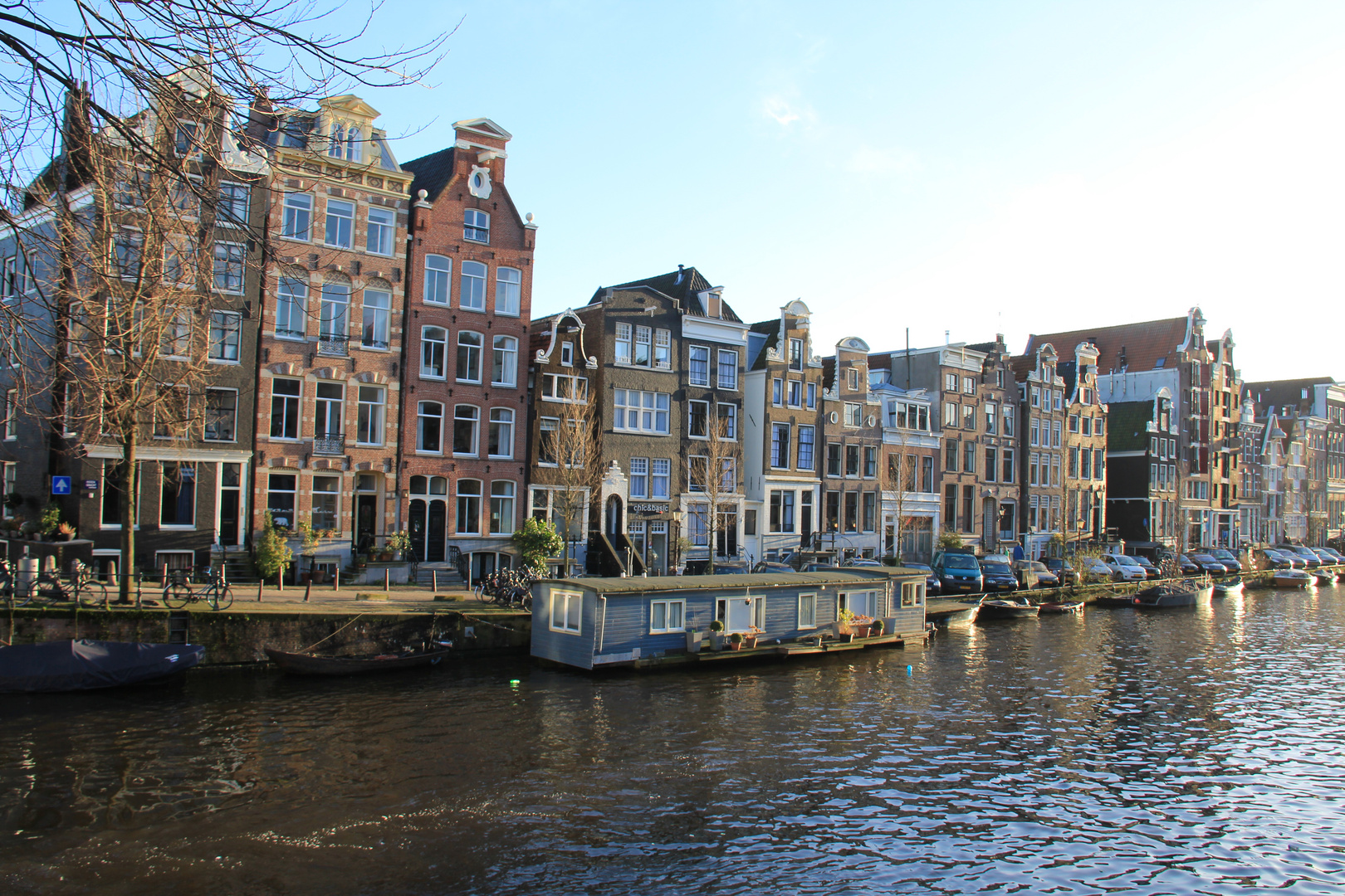 Wintersonne in Jordaan Amsterdam