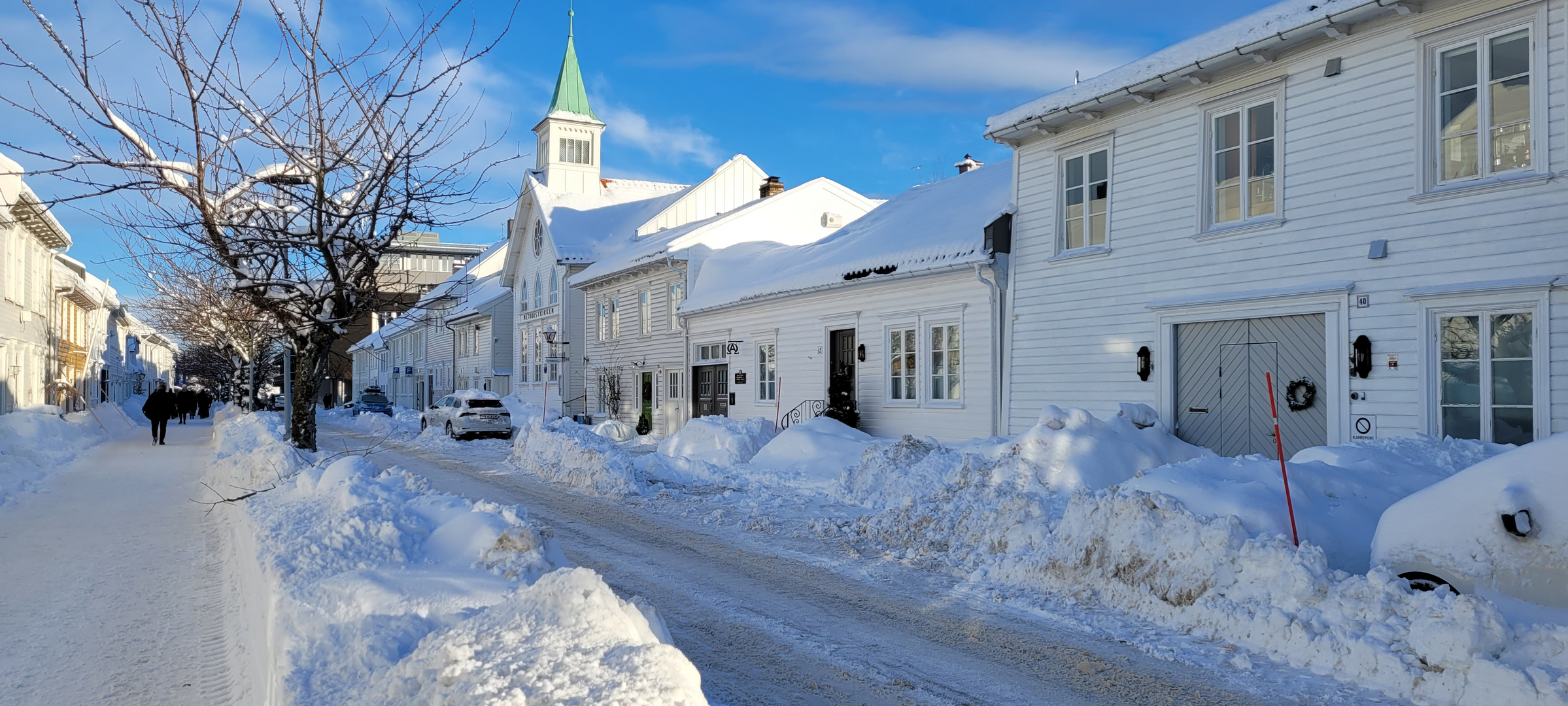 Wintersonne in Kristiansand