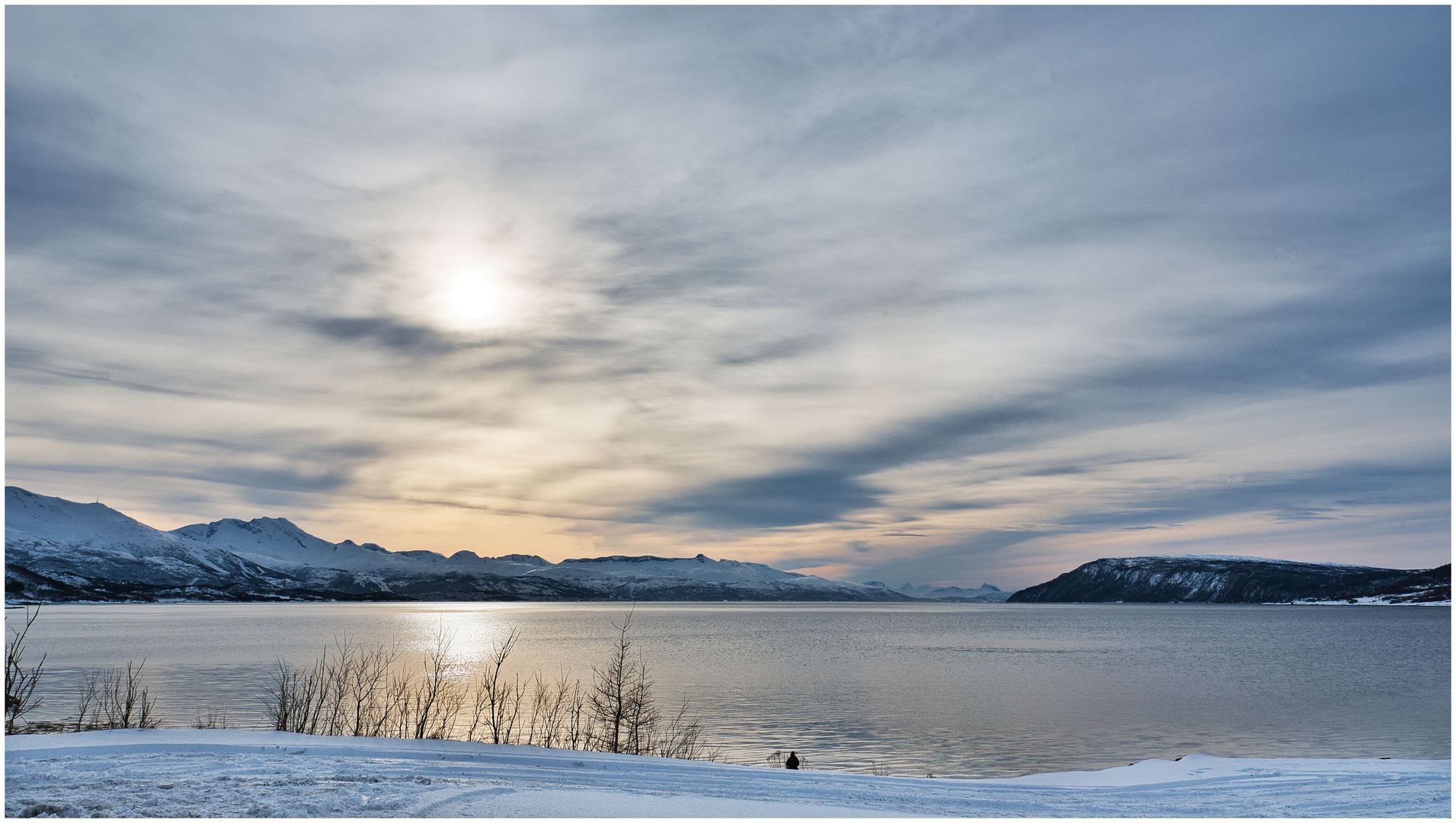 Wintersonne in Schweden