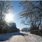 Wintersonne über Altmarkdorf