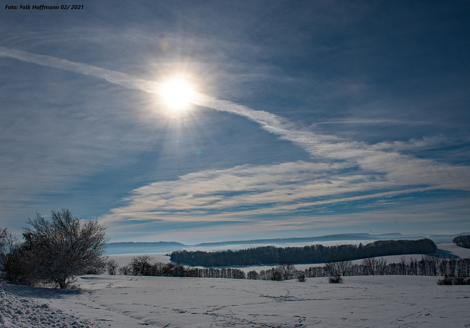 Wintersonne und reichlich Schnee