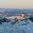 Wintersonnenaufgang über Leonberg/Opf. III