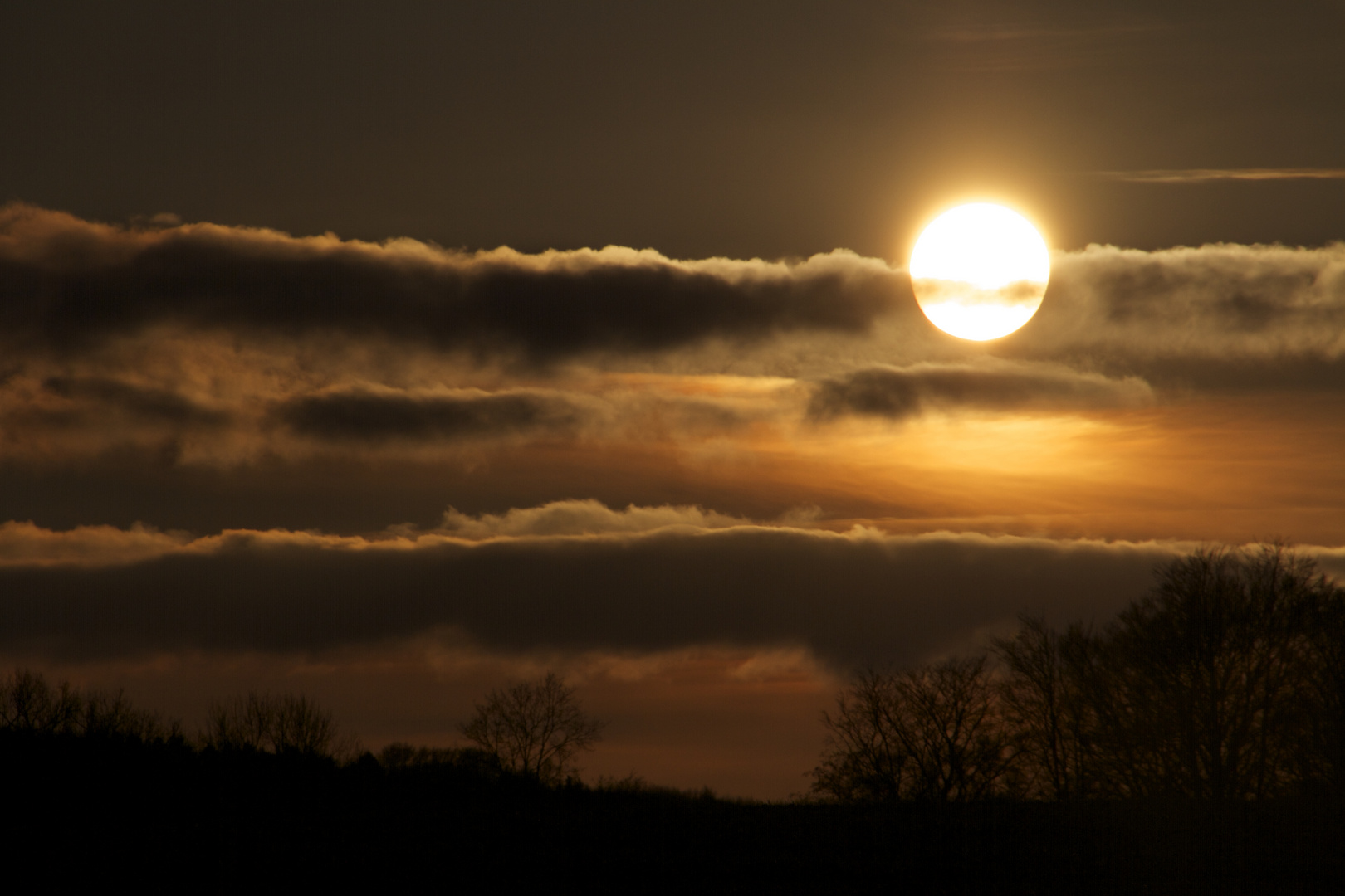 Wintersonnenuntergang 1