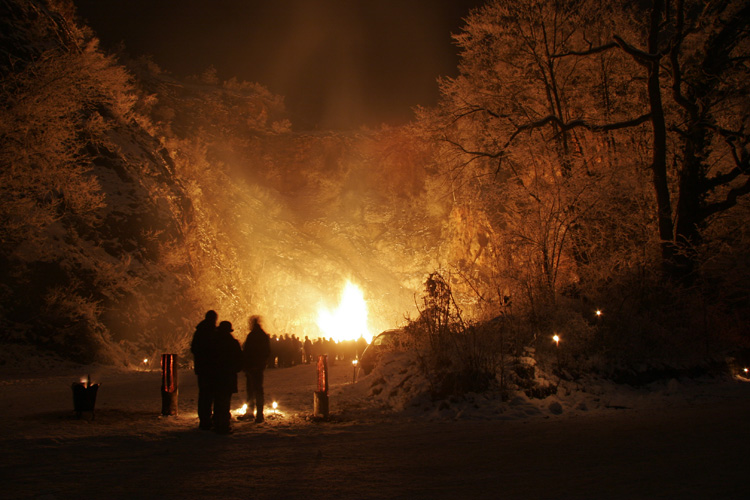 Wintersonnwendfeuer