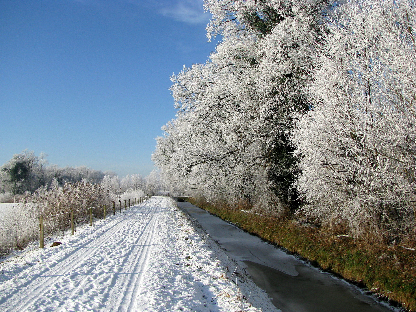 Winterspatziergangpad