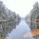 Winterspaziergang am Kanal