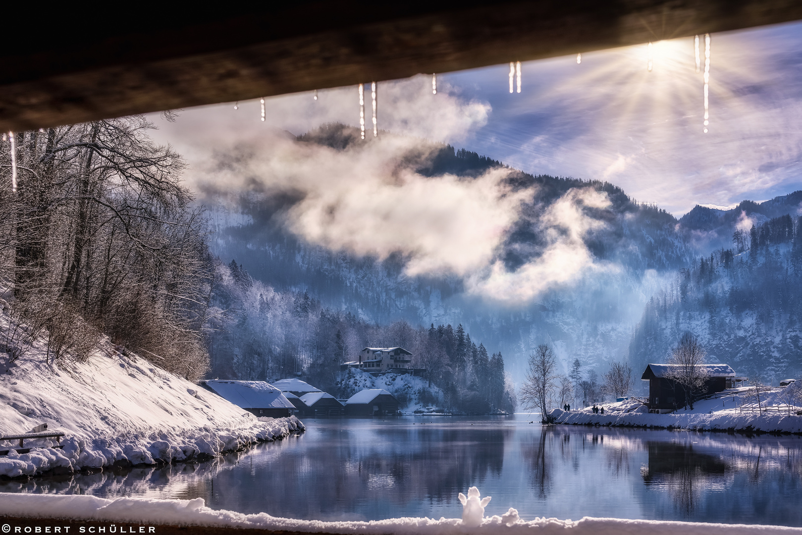 Winterspaziergang am Königssee