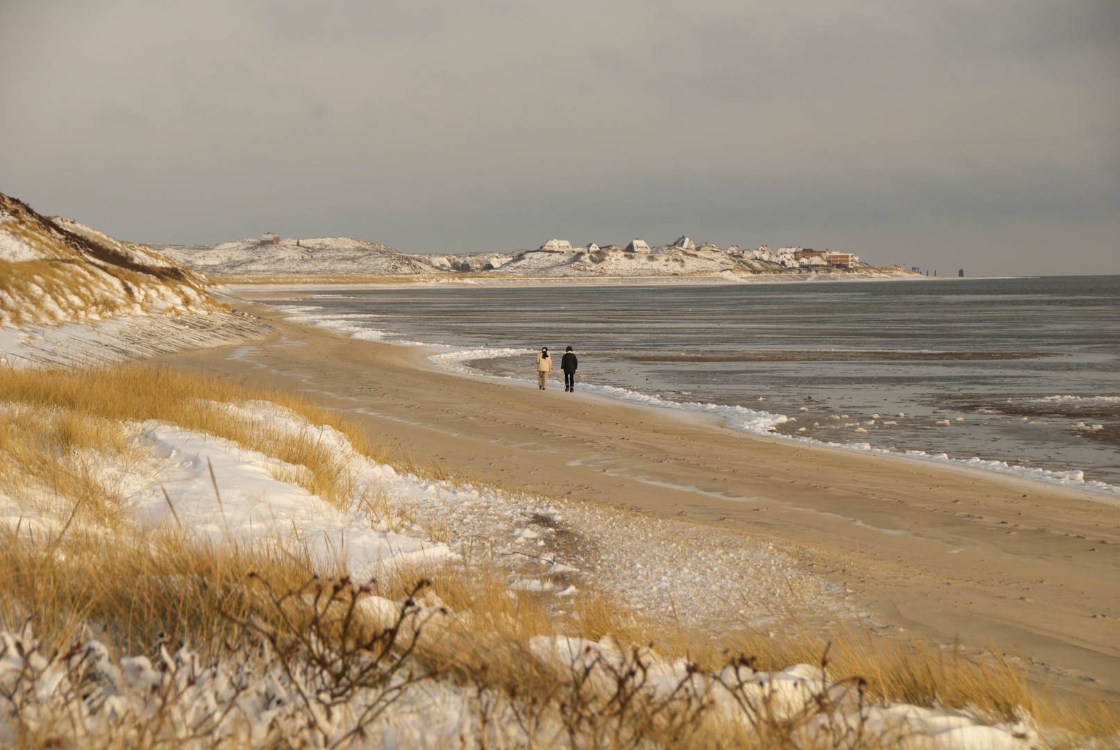 Winterspaziergang am Oststrand